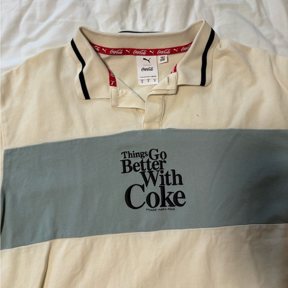 Puma x Coca-Cola “Things Go Better with Coke” Rugby Shirt